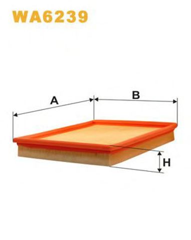 WIX WA6239 Воздушный фильтр в наличии Украина