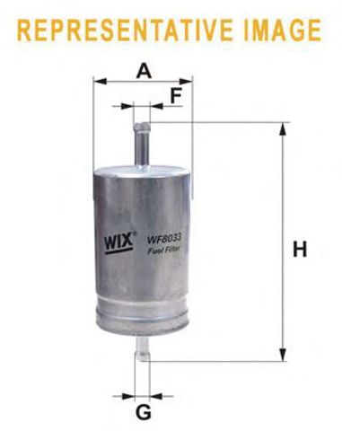 WIX WF8070 Фильтр топливный в наличии Ровно