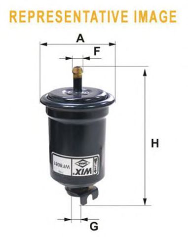 WF8173 Фильтр топливный купить Хмельницкий