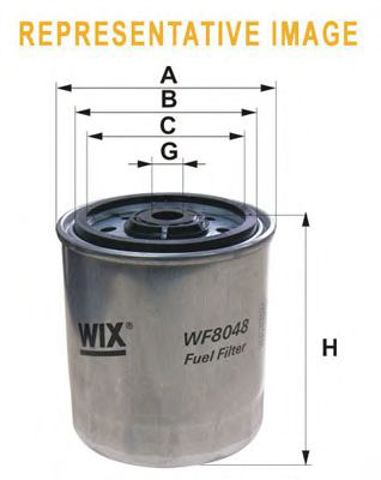 WF8270 Топливный фильтр купить Киев