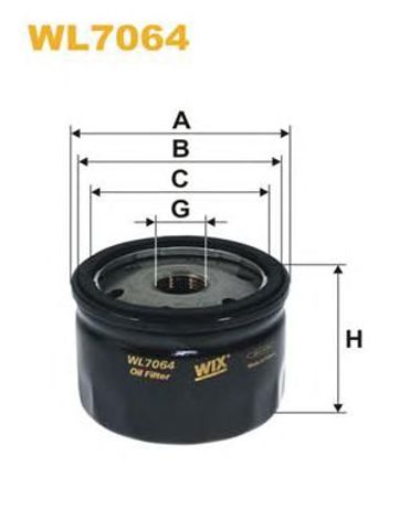 WL7064 Фильтр масляный купить Житомир
