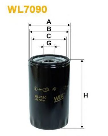 WL7090 Фильтр масляный купить Чернигов