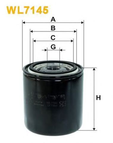 WIX WL7145 Фильтр масляный в наличии Чернигов