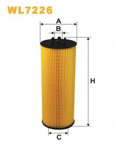 WL7226 WIX Фильтр масляный купить в Черкассы