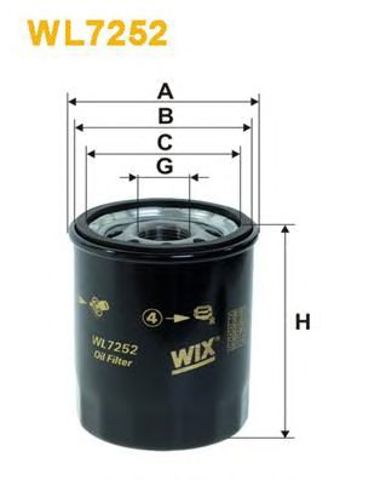 WL7252 Фильтр масляный купить Черкассы