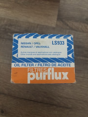Фильтр масла LS933 PURFLUX
