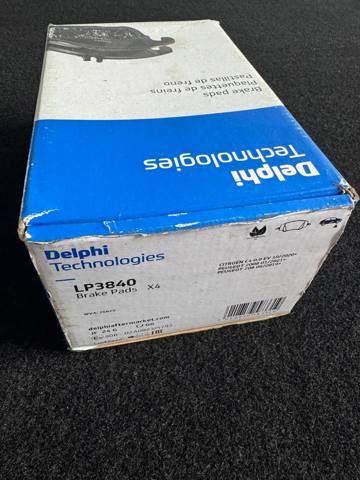LP3840 Передние тормозные колодки купить Каменское
