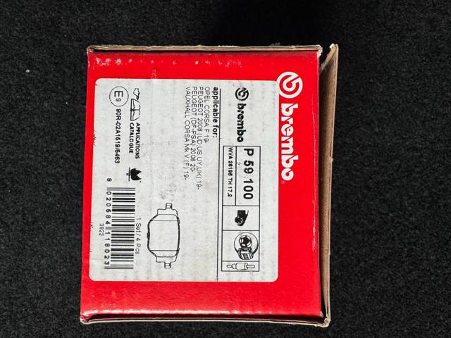 P59100 BREMBO Задние тормозные колодки купить в Павлоград