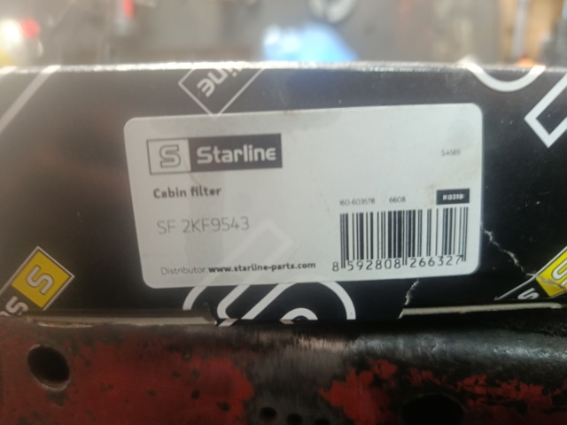 SF2KF9543 STARLINE Фильтр салона купить в Харьков