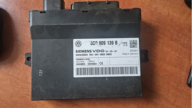 Блок комфорта 3D0909139B VAG