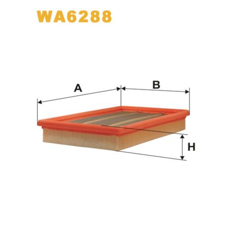 WA6288 WIX Воздушный фильтр купить в Львов