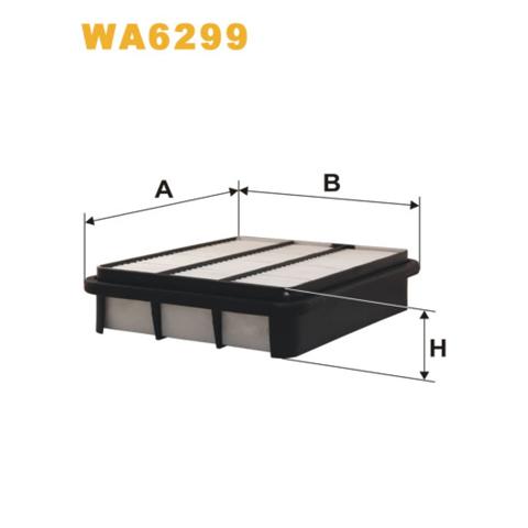 WA6299 WIX Фильтр воздушный купить в Черкассы