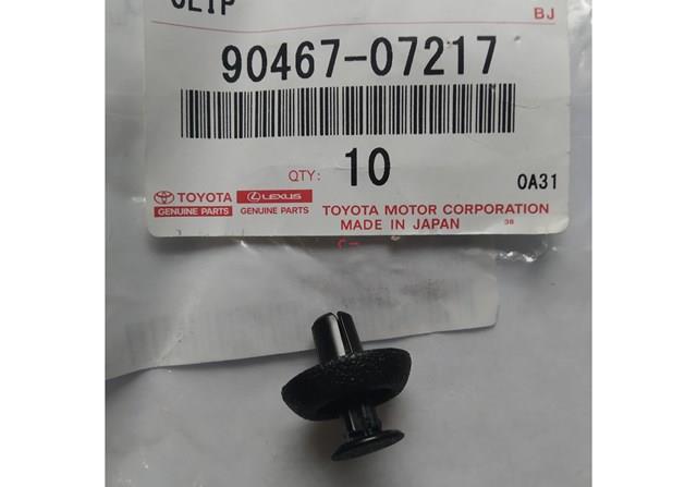 9046707217 TOYOTA Пистон (клип) крепления решетки радиатора к панели купить в Львов