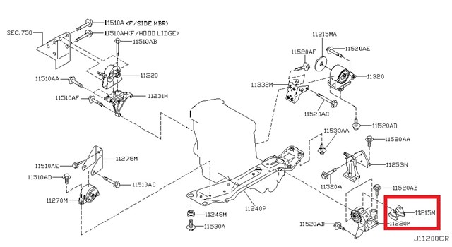 NISSAN 112158H300 в наличии Ирпень