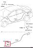 Ручка отпирания замка крышки заливной горловины corolla e18 6460602130