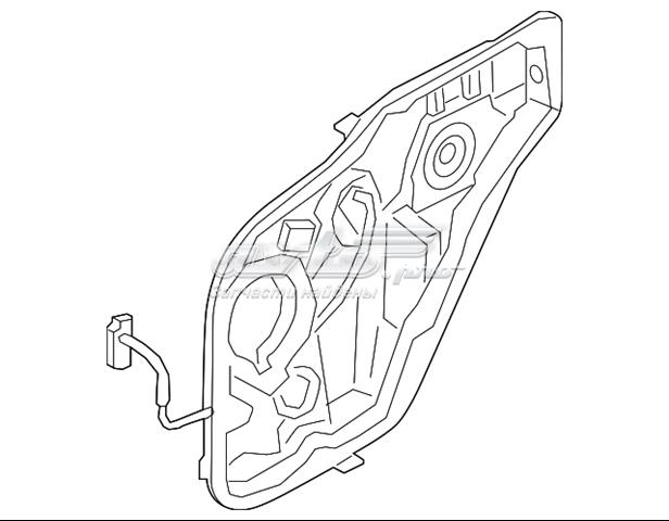 Стеклоподъемник левой задней двери 83471C2000 HYUNDAI