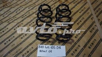 Пружина передней подвески 8K0411105DK VAG