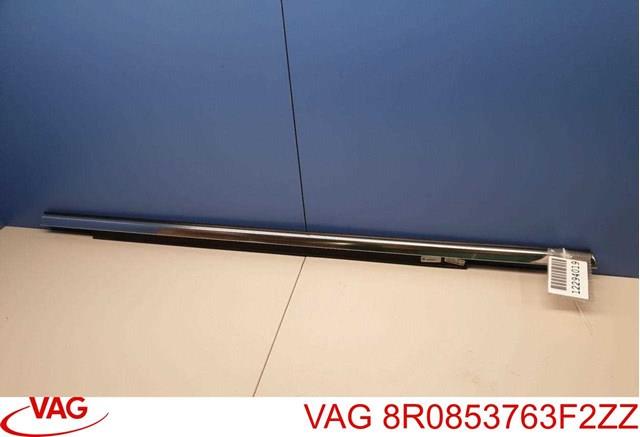 Молдинг опускного стекла двери задней, левой 8R0853763F2ZZ VAG
