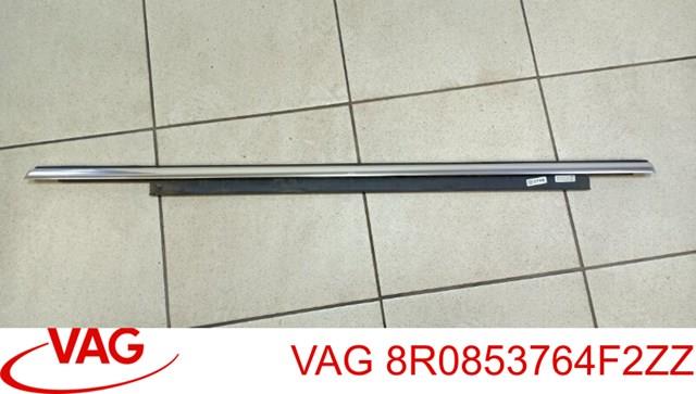 Молдинг опускного стекла нижний, двери задней, правой 8R0853764F2ZZ VAG