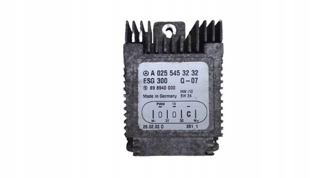 Регулятор оборотов вентилятора охлаждения (блок управления) w168 a170 A0255453232 