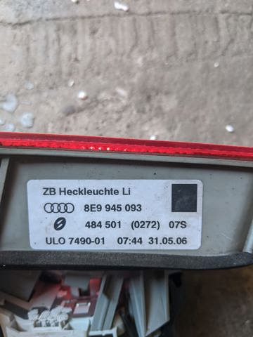 8E9945093 Фонарь задний левый внутренний купить Чернигов