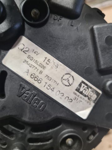 6681540202 MERCEDES Генератор купить в Полтава