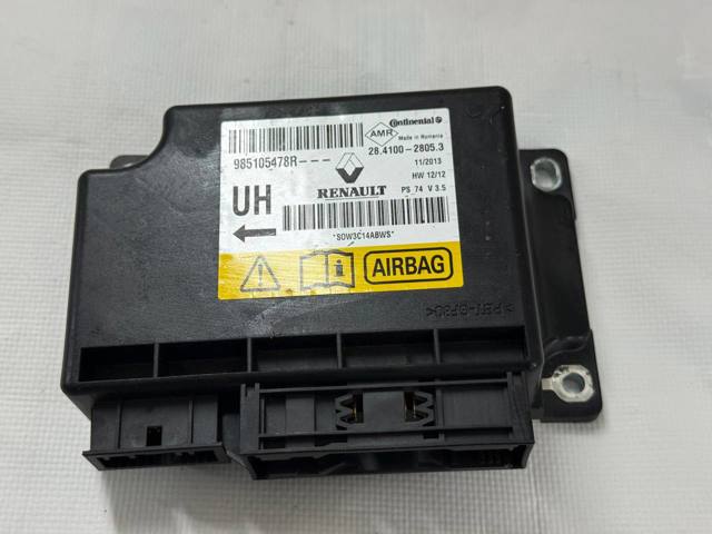 985105478R Модуль-процессор управления подушкой безопасности (ЭБУ AIRBAG) купить Сумы