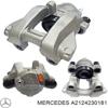 Задний левый суппорт A2124230181 MERCEDES