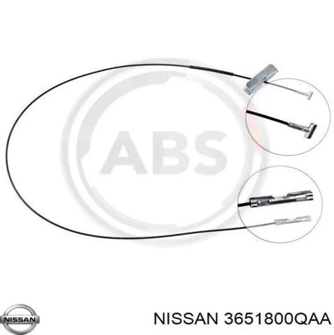 3651800QAA NISSAN Трос ручного тормоза промежуточный купить в Черновцы