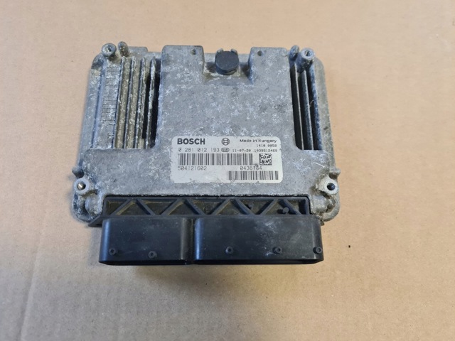 Мозги двигателя 0281012193 BOSCH
