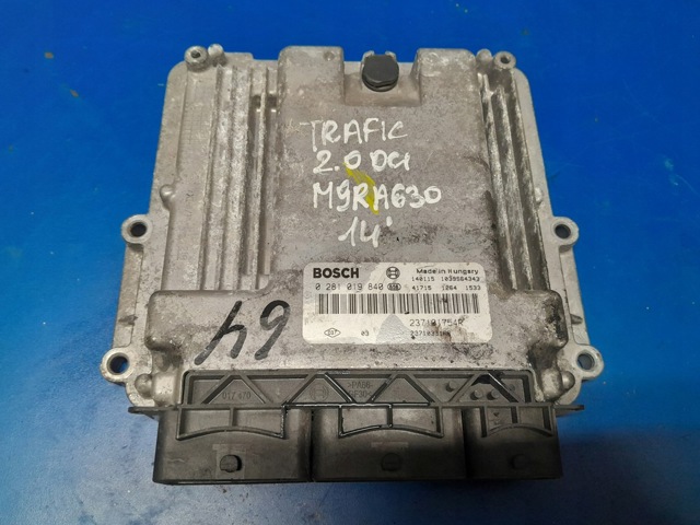 0281019840 RENAULT Блок управления двигателем купить в Тернополь
