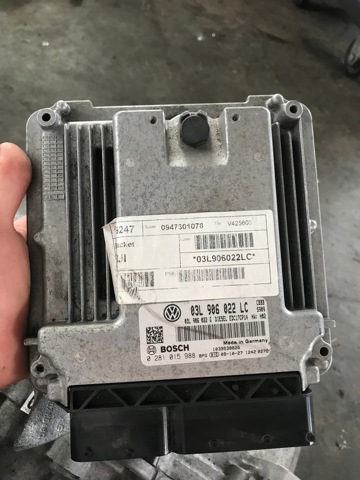 03L906022LC Модуль управления (ЭБУ) двигателем купить Ужгород