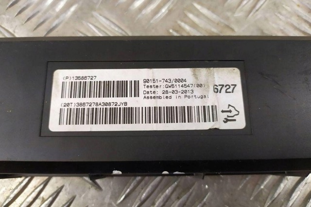 OPEL 13586727 в наличии Павлоград