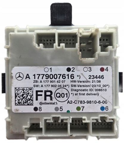 A1779007616 MERCEDES Блок комфорта передней двери купить в Николаев