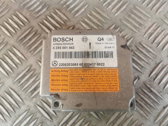Блок управления airbag 2208203085 MERCEDES