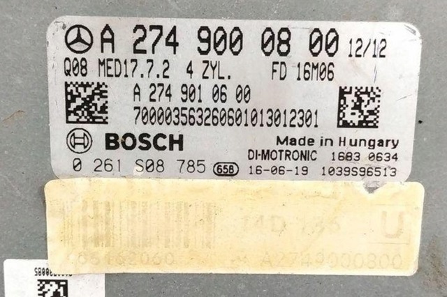 2749000800 Блок управления двигателем купить Кривой Рог