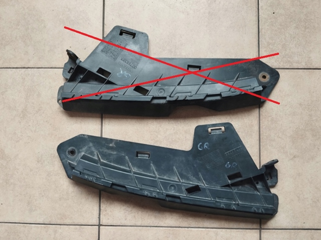 VOLVO 30796388 Кронштейн бампера переднего правый в наличии Николаев