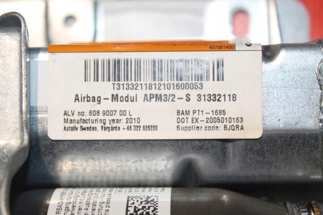 VOLVO 31332118 Подушка безопасности (AIRBAG) пассажирская в наличии Черновцы