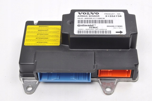31334738 VOLVO Модуль-процессор управления подушкой безопасности (ЭБУ AIRBAG) купить в Днепр
