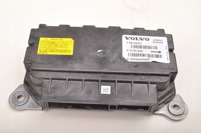 Модуль-процессор управления подушкой безопасности (ЭБУ AIRBAG) 31451568 VOLVO