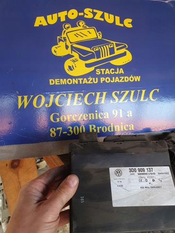 VAG 3D0909137F Блок комфорта в наличии Чернигов