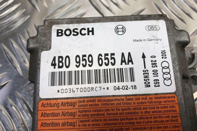 4B0959655AA Модуль-процессор управления подушкой безопасности (ЭБУ AIRBAG) купить Николаев