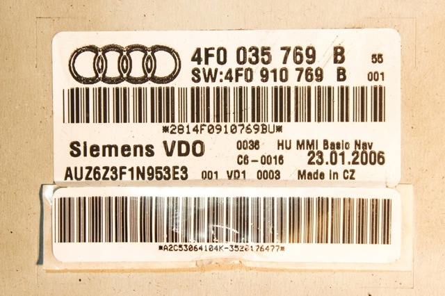 VAG 4F0035769B в наличии Каменское