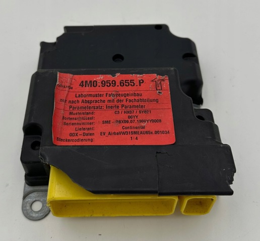 VAG 4M0959655P Модуль-процессор управления подушкой безопасности (ЭБУ AIRBAG) в наличии Ровно