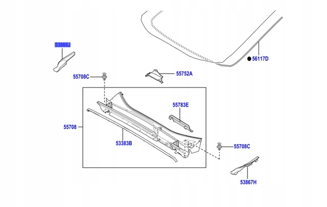5386678030 TOYOTA купить в Чернигов