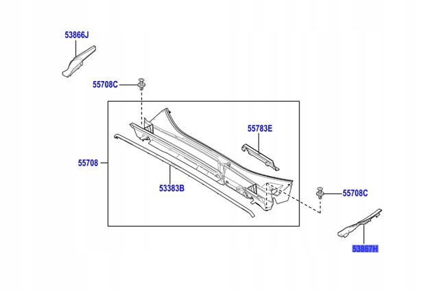 5386778030 TOYOTA купить в Каменское