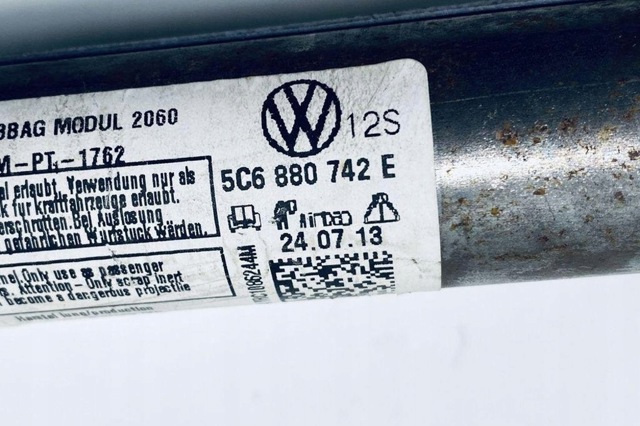 VAG 5C6880742E Подушка безопасности (AIRBAG) шторка боковая правая в наличии Ужгород