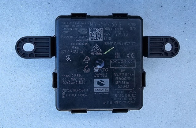 Сигнализация внутренняя 5WA959436G VAG