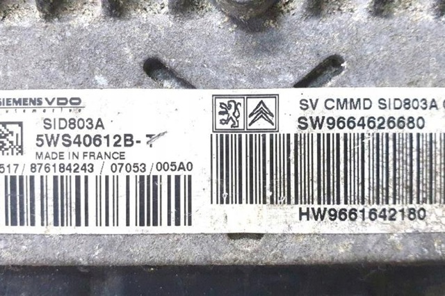PEUGEOT 5WS40612BT в наличии Николаев