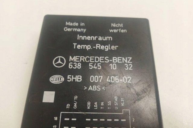 MERCEDES 6385451032 Модуль управления климат-контролем в наличии Запорожье